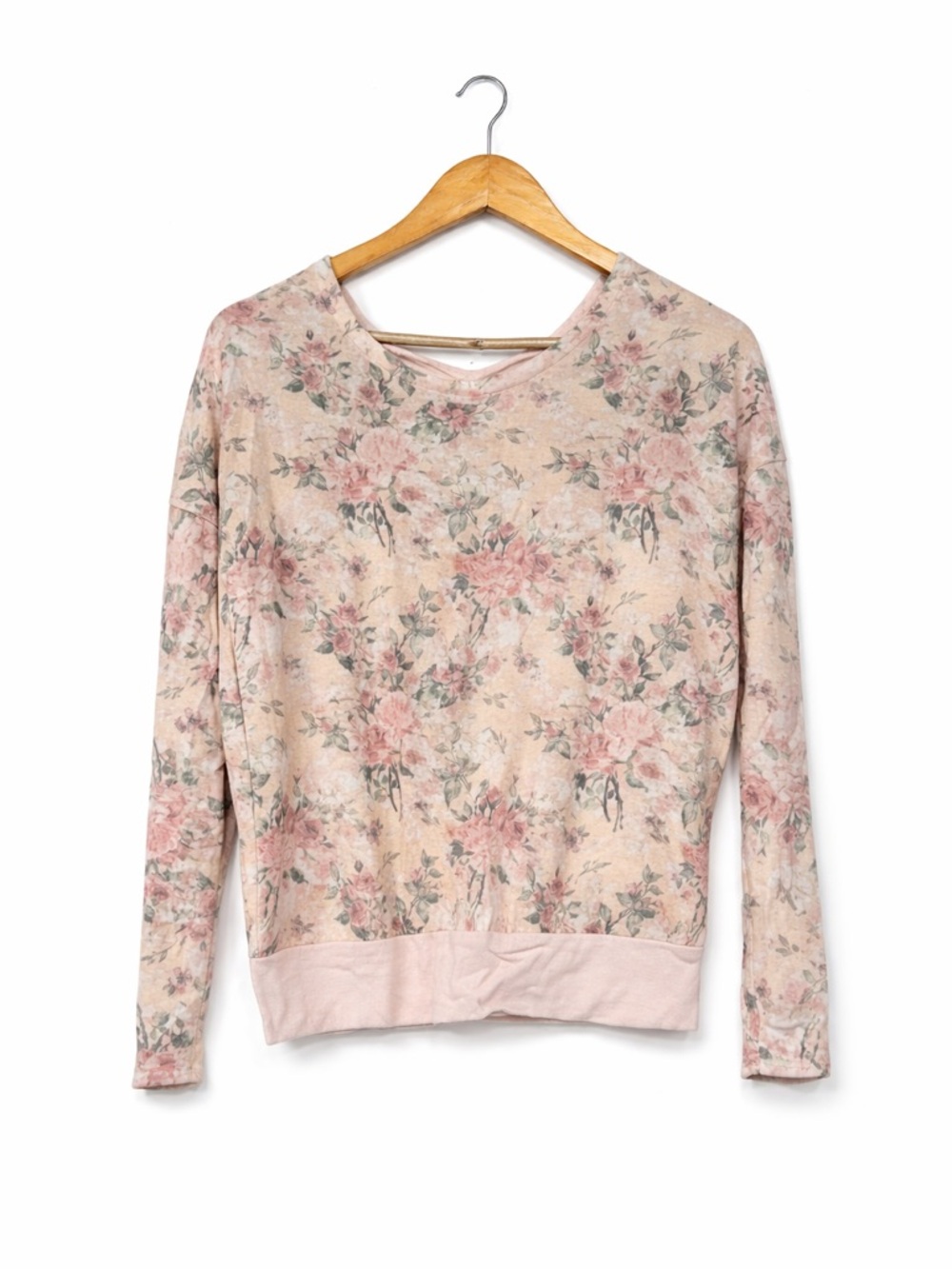 Chaser Floral Pink Crewneck Sweatshirt